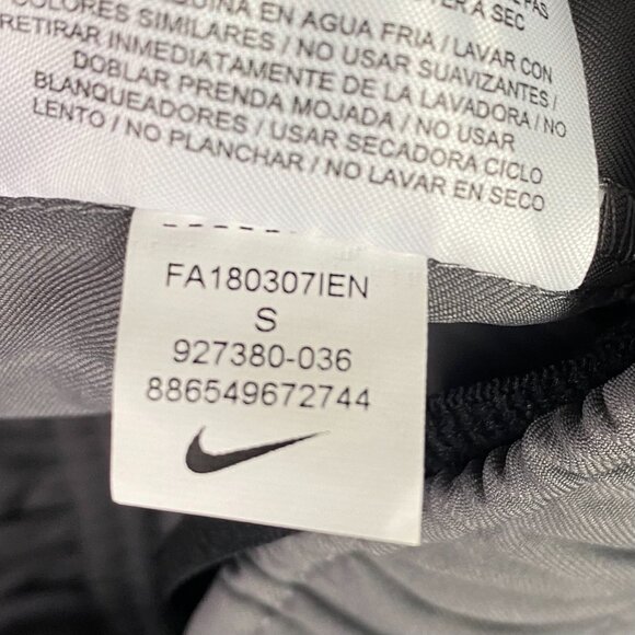 Nike Woven Track Pants Men's Small Gray Dri-Fit Gym Running Training 927380 036 - Picture 10 of 15